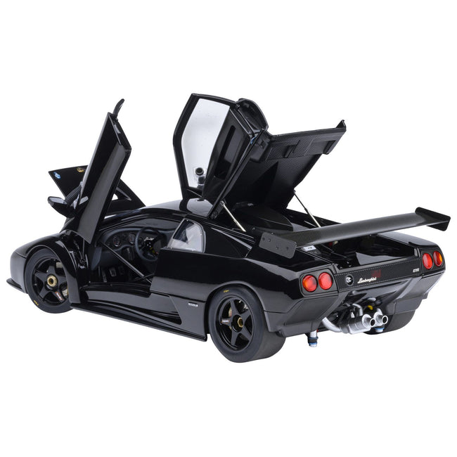 Lamborghini Diablo GTR Deep Black 1/18 Model Car by Autoart