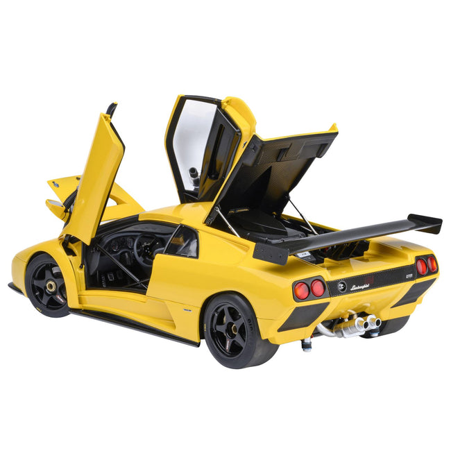 Lamborghini Diablo GTR Superfly Yellow 1/18 Model Car by Autoart