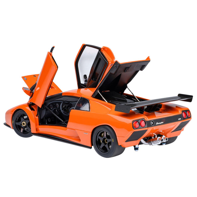 Lamborghini Diablo GTR Arancio Ishtar Orange 1/18 Model Car by Autoart