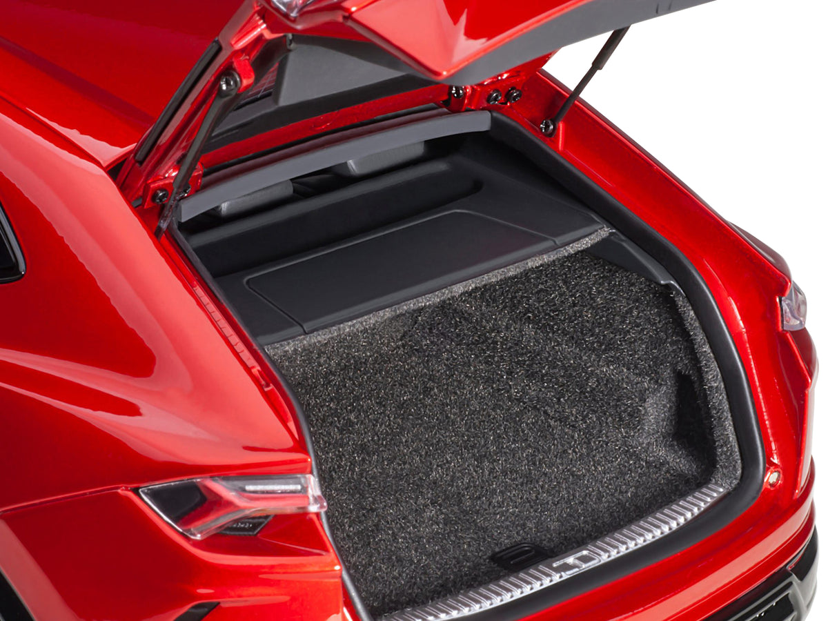 Lamborghini Urus Rosso Efesto Pearl Red 1/18 Model Car by Autoart - view 3
