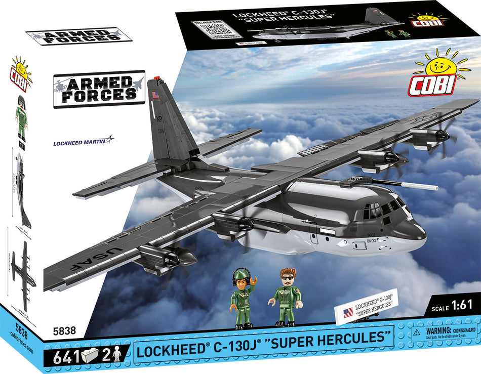 Cobi 641pcs Armed Forces Lockheed C-130J