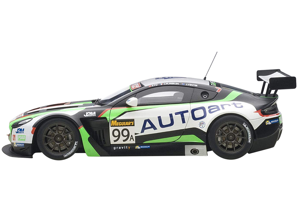 Aston Martin V12 Vantage Bathurst 12hour Endurance Race 2015 #99 JM. Merlin / J. Venter / F. Yu 1/18 Model Car  by Autoart - view 2