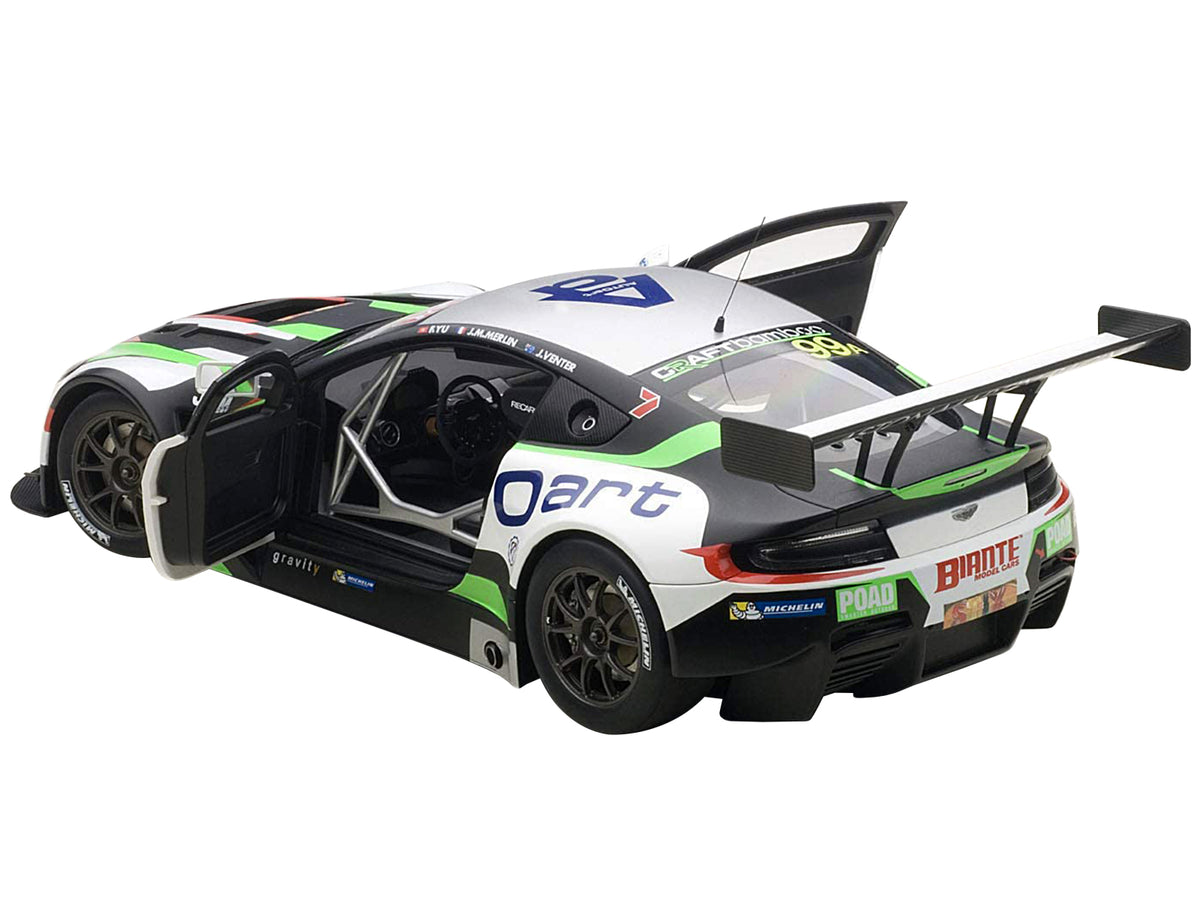 Aston Martin V12 Vantage Bathurst 12hour Endurance Race 2015 #99 JM. Merlin / J. Venter / F. Yu 1/18 Model Car  by Autoart - view 3