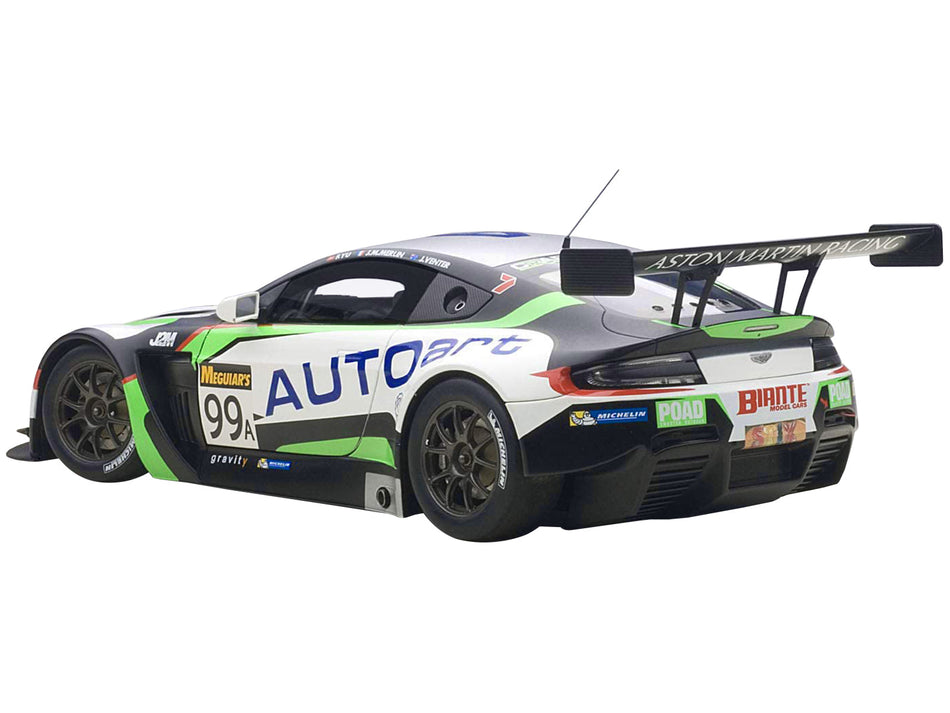 Aston Martin V12 Vantage Bathurst 12hour Endurance Race 2015 #99 JM. Merlin / J. Venter / F. Yu 1/18 Model Car  by Autoart