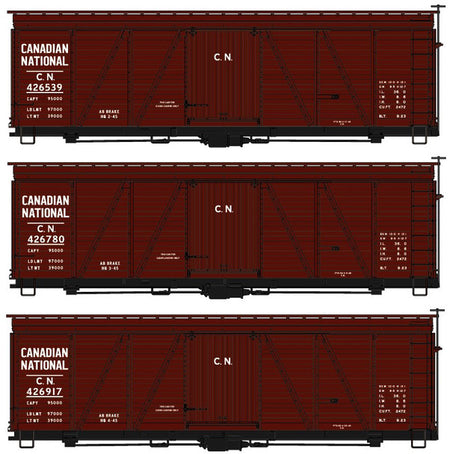 HO CN 36' BOXCAR SINGLE       