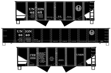 UNION RR 3-CAR SET            