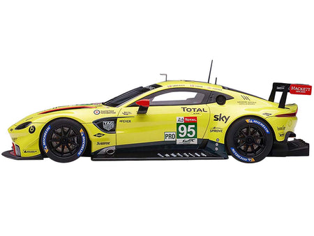 2018 Aston Martin Vantage GTE #95 Sorensen - Thiim - Turner Le Mans PRO 1/18 Model Car by Autoart - view 2