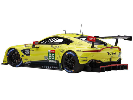 2018 Aston Martin Vantage GTE #95 Sorensen - Thiim - Turner Le Mans PRO 1/18 Model Car by Autoart - view 3