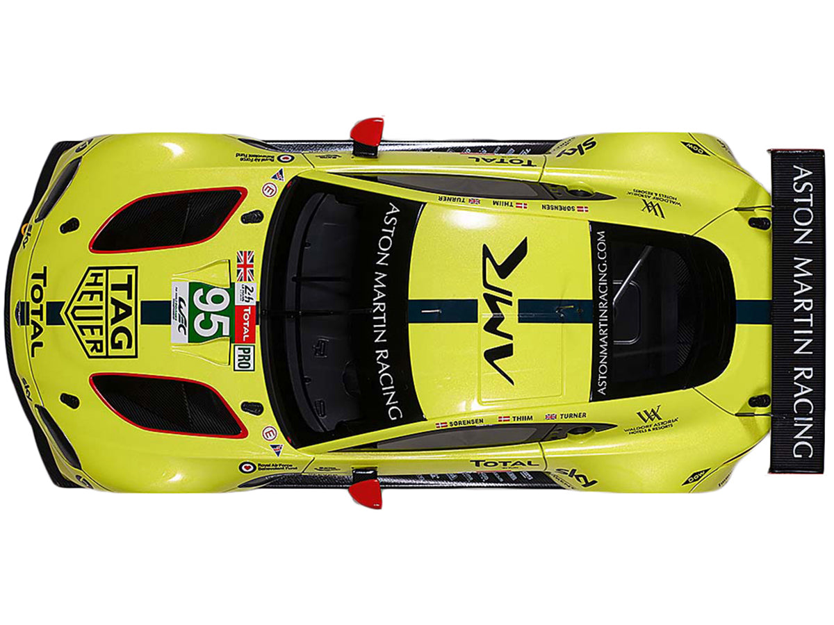2018 Aston Martin Vantage GTE #95 Sorensen - Thiim - Turner Le Mans PRO 1/18 Model Car by Autoart - view 4