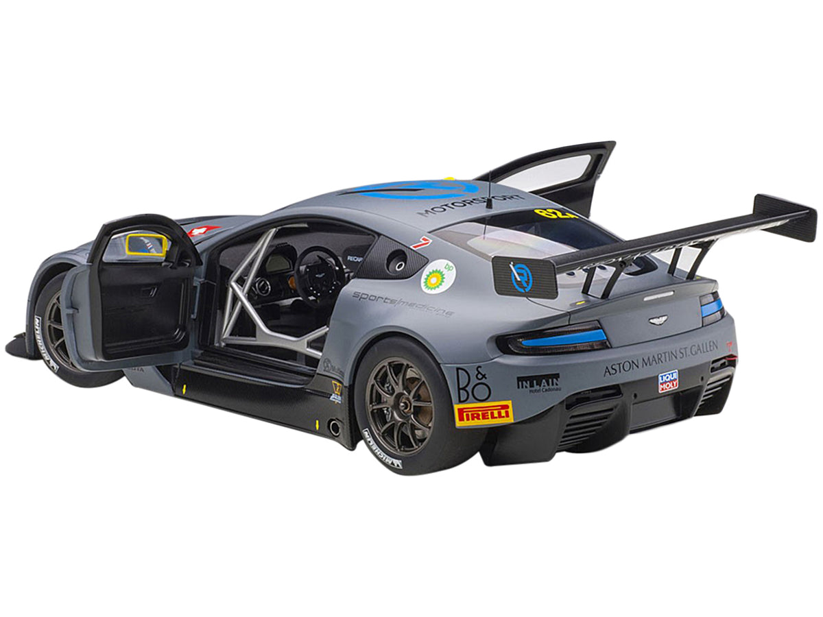 Aston Martin Vantage V12 GT3 #62A J. Dennis - M. Vaxiviere - M. Kirchhoefer Team R-Motorsport Bathurst 12H (2019) 1/18 Model Car by Autoart - view 3
