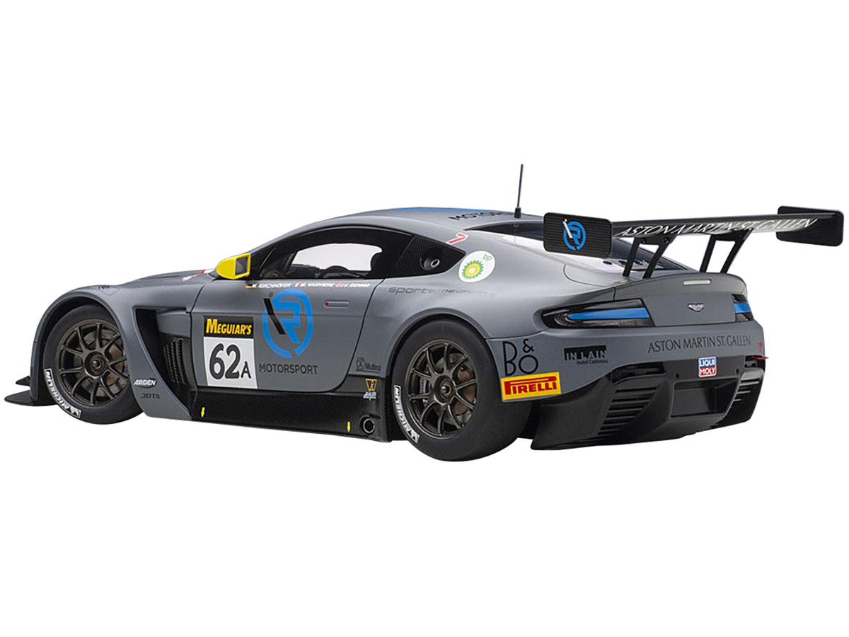 Aston Martin Vantage V12 GT3 #62A J. Dennis - M. Vaxiviere - M. Kirchhoefer Team R-Motorsport Bathurst 12H (2019) 1/18 Model Car by Autoart - view 4