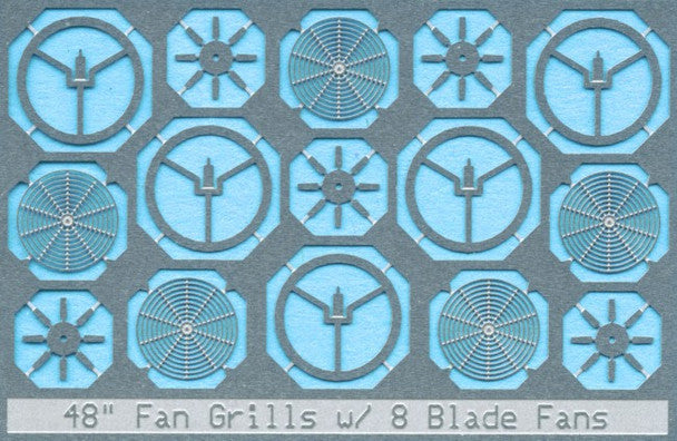 N 48" FAN GRILL 8 BLADE 5     