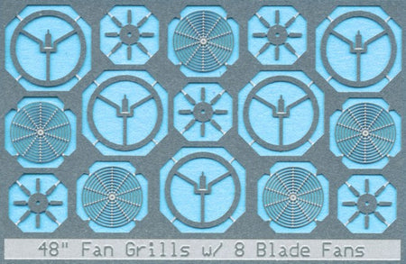 N 48" FAN GRILL 8 BLADE 5     