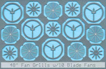 N 48" FAN GRILL 10 BLADE      