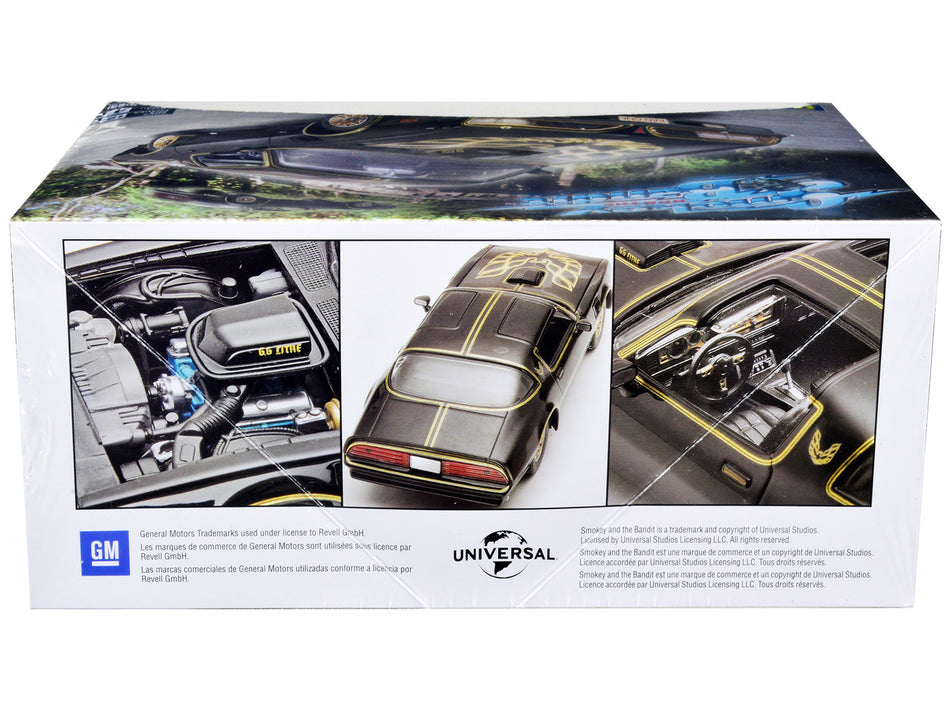 Level 4 Model Kit 1977 Pontiac Firebird "Smokey and the Bandit" (1977) Movie 1/25 Scale Model Car by Revell