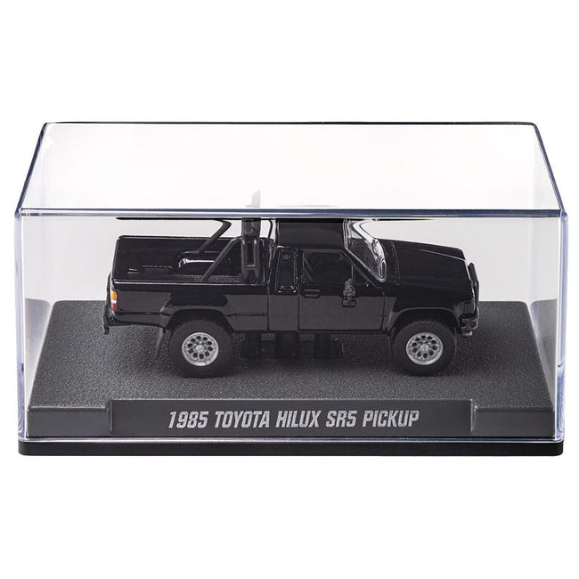 1985 Toyota Hilux SR5 Pickup Truck Black "Collection" Series 1/64 Diecast Model Car by Majorette