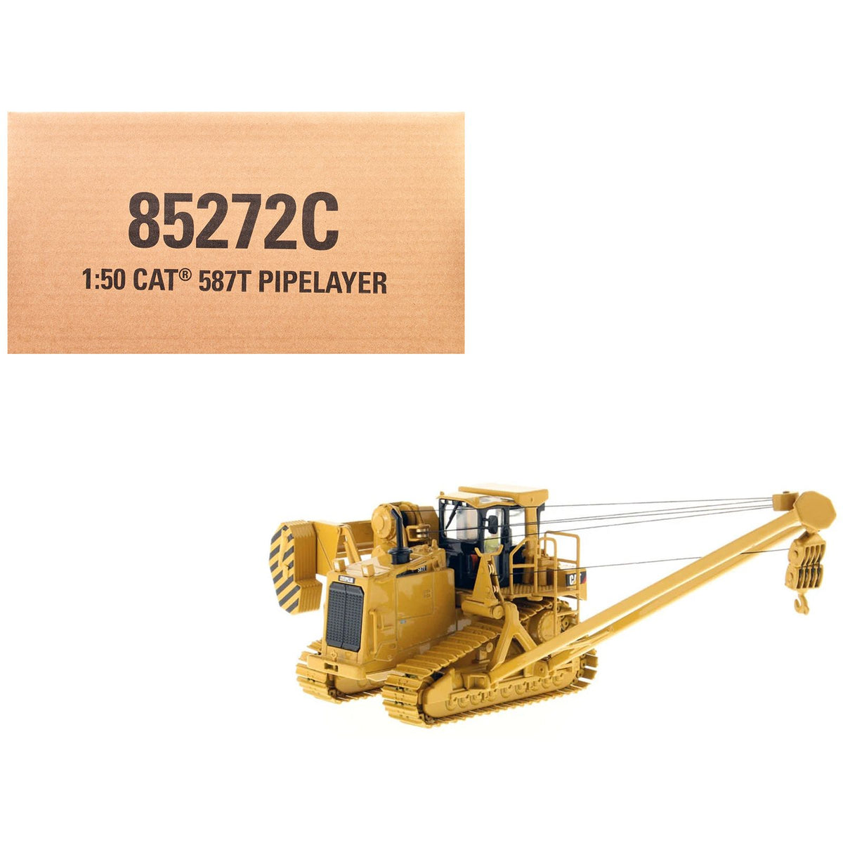 CAT Caterpillar 587T Pipelayer with Operator "Core Classics" Series 1/50 Diecast Model by Diecast Masters