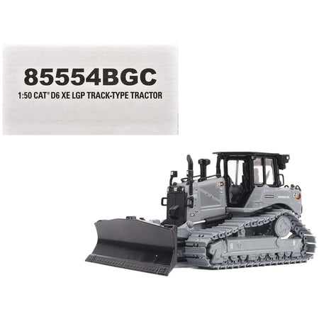 CAT Caterpillar D6 LGP VPAT Track Type Tractor with Operator Gray "Centennial Series" 1/50 Diecast Model by Diecast Masters