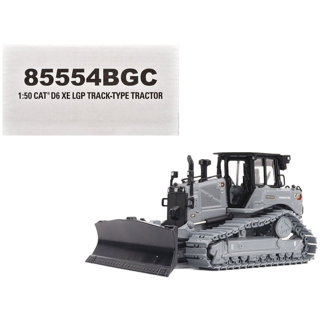 CAT Caterpillar D6 LGP VPAT Track Type Tractor with Operator Gray "Centennial Series" 1/50 Diecast Model by Diecast Masters