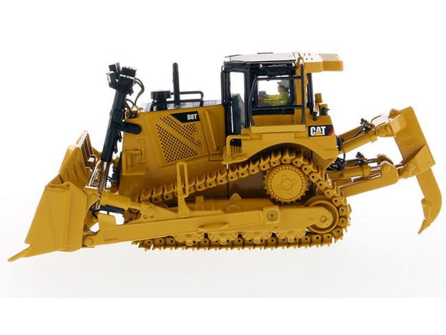 CAT Caterpillar D8T Track Type Tractor with 8U Blade and Operator "Core Classics" Series 1/50 by Diecast Masters