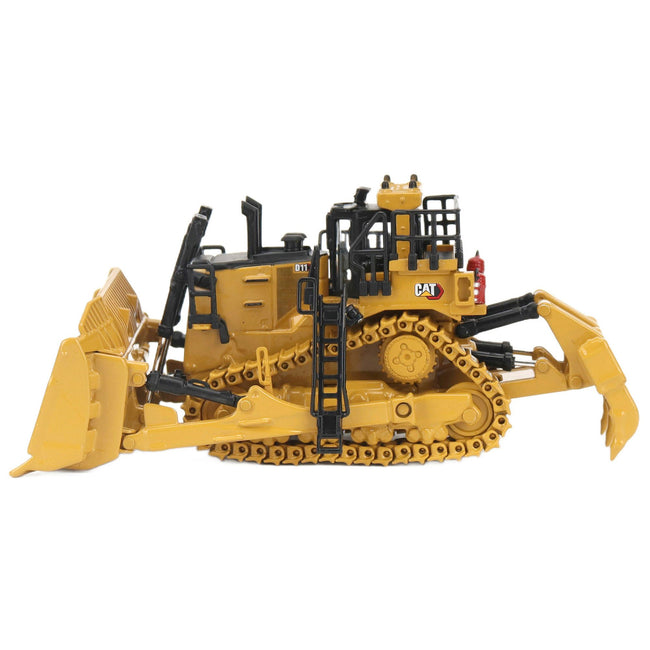 CAT Caterpillar D11 Track Type Dozer TKN Design Yellow "High Line" Series 1/87 (HO) Diecast Model by Diecast Masters