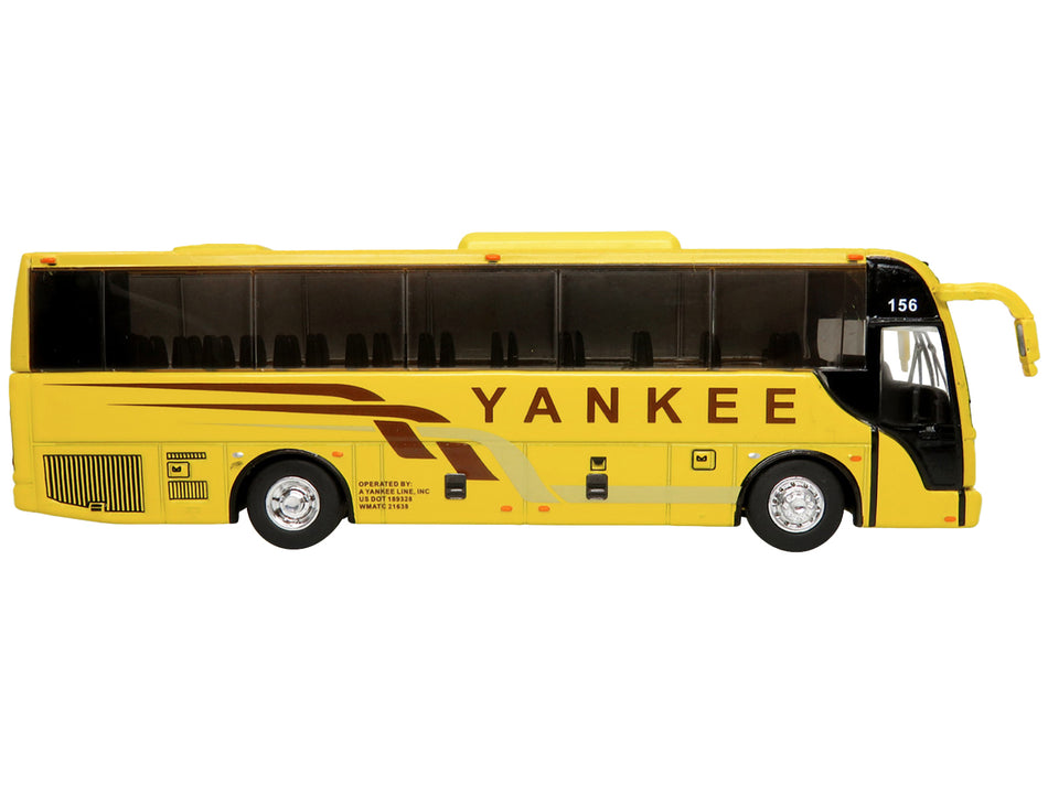 TEMSA TS 35E Coach Bus Yellow "Yankee Trails" "The Bus & Motorcoach Collection" 1/87 Diecast Model by Iconic Replicas