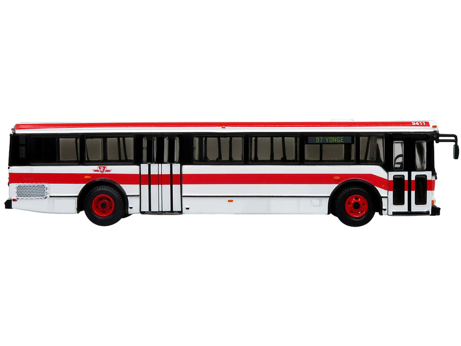 2006 Orion V Transit Bus TTC Toronto "97 Yonge to Davisville STN" Limited Edition "The Vintage Bus and Motorcoach Collection" 1/87 (HO) Diecast Model by Iconic Replicas