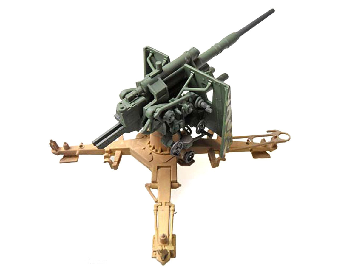 8.8cm Flak36 Gun "FlaRgt. Hermann Goring Sicily" (1943) German Army 1/72 Diecast Model by Panzerstahl-Panzerstahl-ModelCars.com