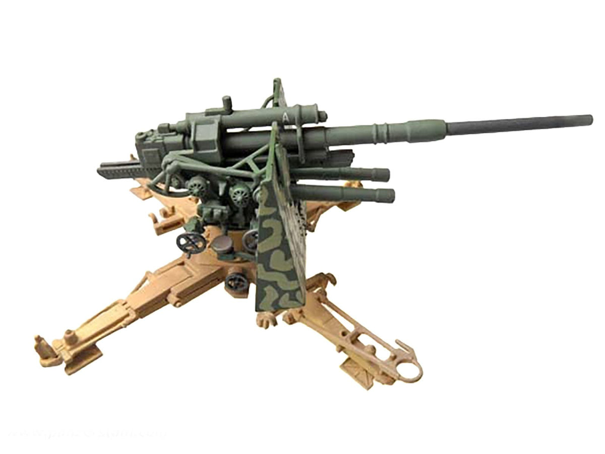 8.8cm Flak36 Gun "FlaRgt. Hermann Goring Sicily" (1943) German Army 1/72 Diecast Model by Panzerstahl-Panzerstahl-ModelCars.com