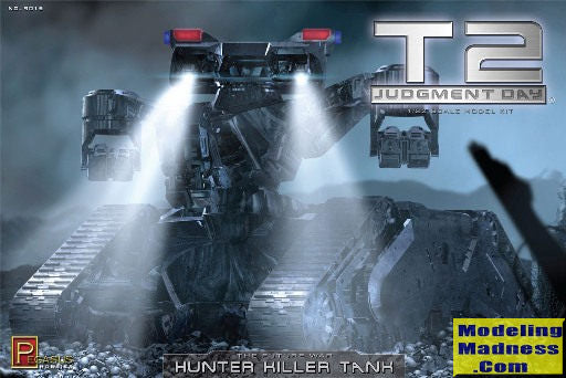 T2 Judgment Day Hunter Killer Tank Model Kit 9015bt