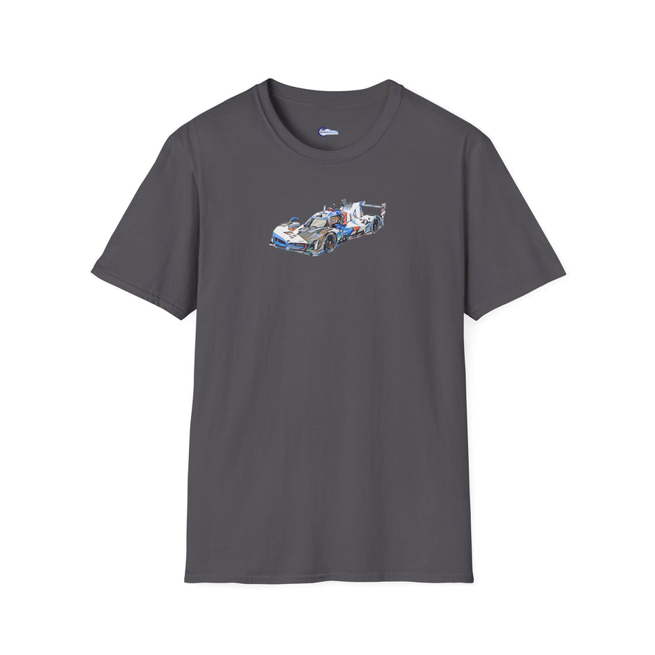Sketch-Art BMW M Hybrid Le Mans Style T-Shirt - 24 Hours of Daytona, Unisex Tee, Car
