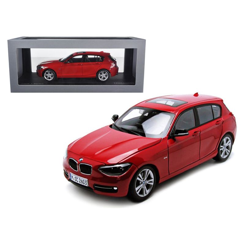 BMW F20 1 Series Red 1/18 Diecast Car Model by Paragon