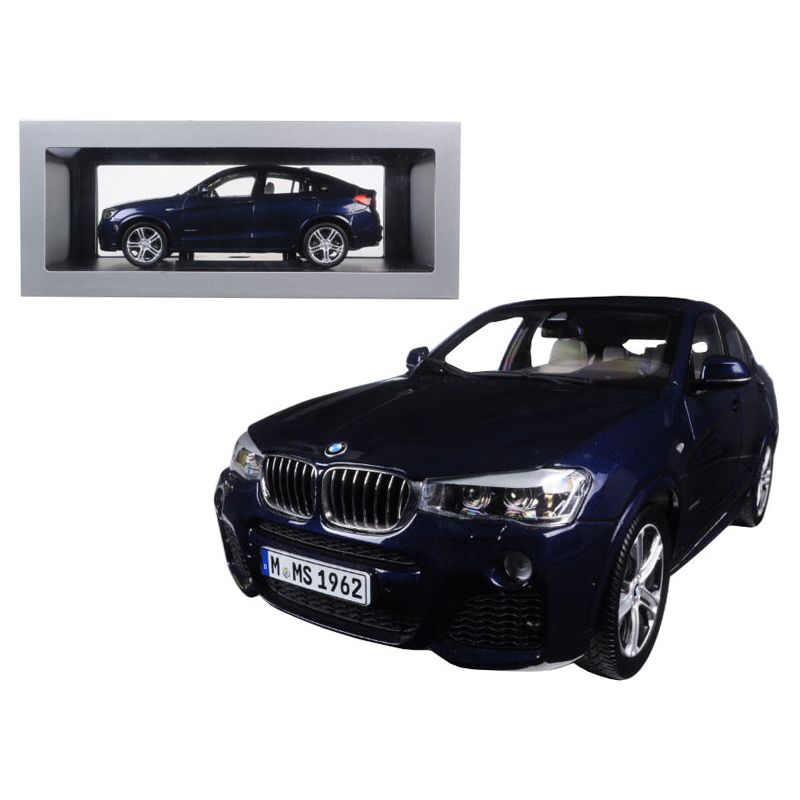 BMW X4 (F26) Imperial Blue 1/18 Diecast Model Car by Paragon