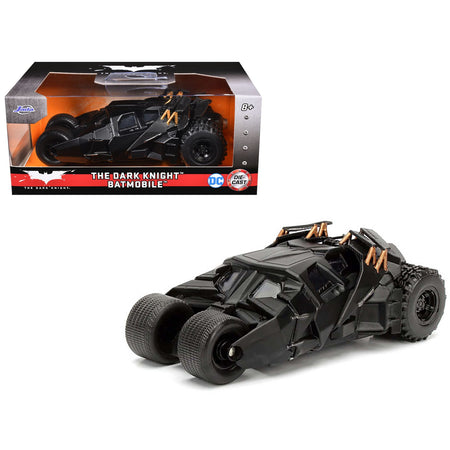 Batmobile Tumbler Black "The Dark Knight" (2008) Movie "Hollywood Rides" Series 1/32 Diecast Model Car by Jada