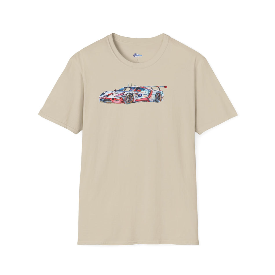 Sketch Art 24 Hours of Le Mans #69 Ryan Briscoe - Scott Dixon - Richard Westbrook Unisex T-Shirt - Racing Enthusiast Apparel