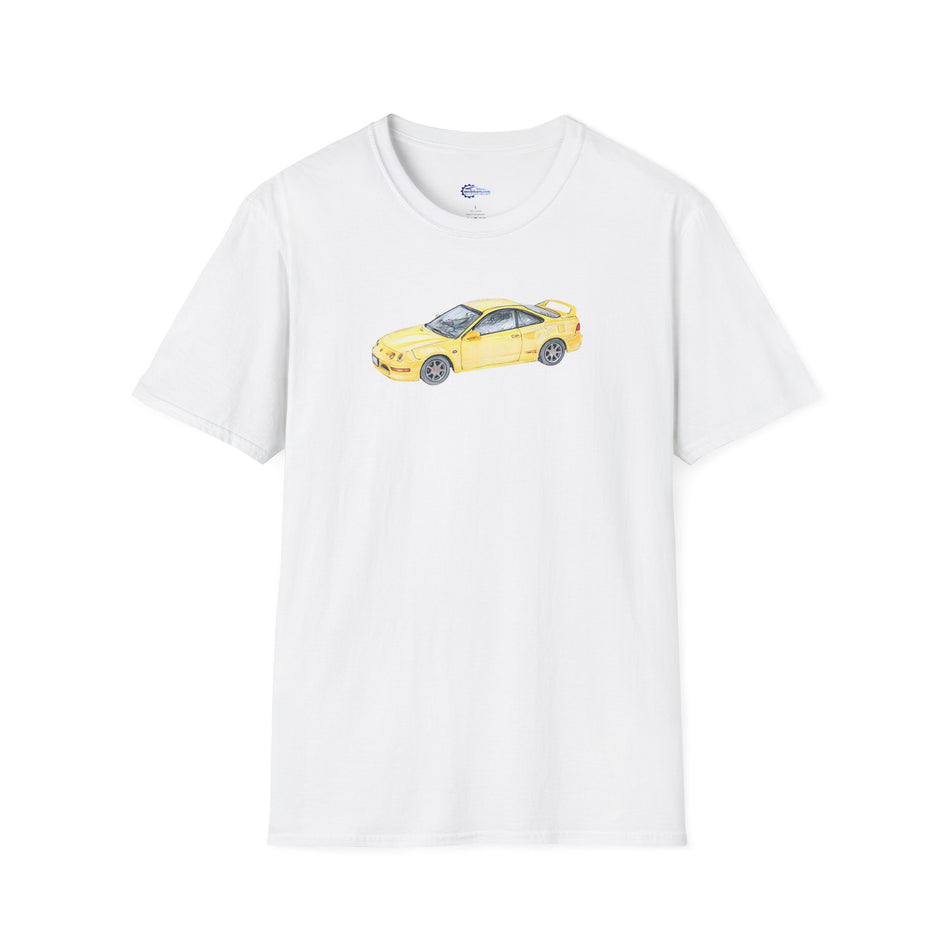 JDM T-Shirt - 2000 Acura Integra Type R Yellow