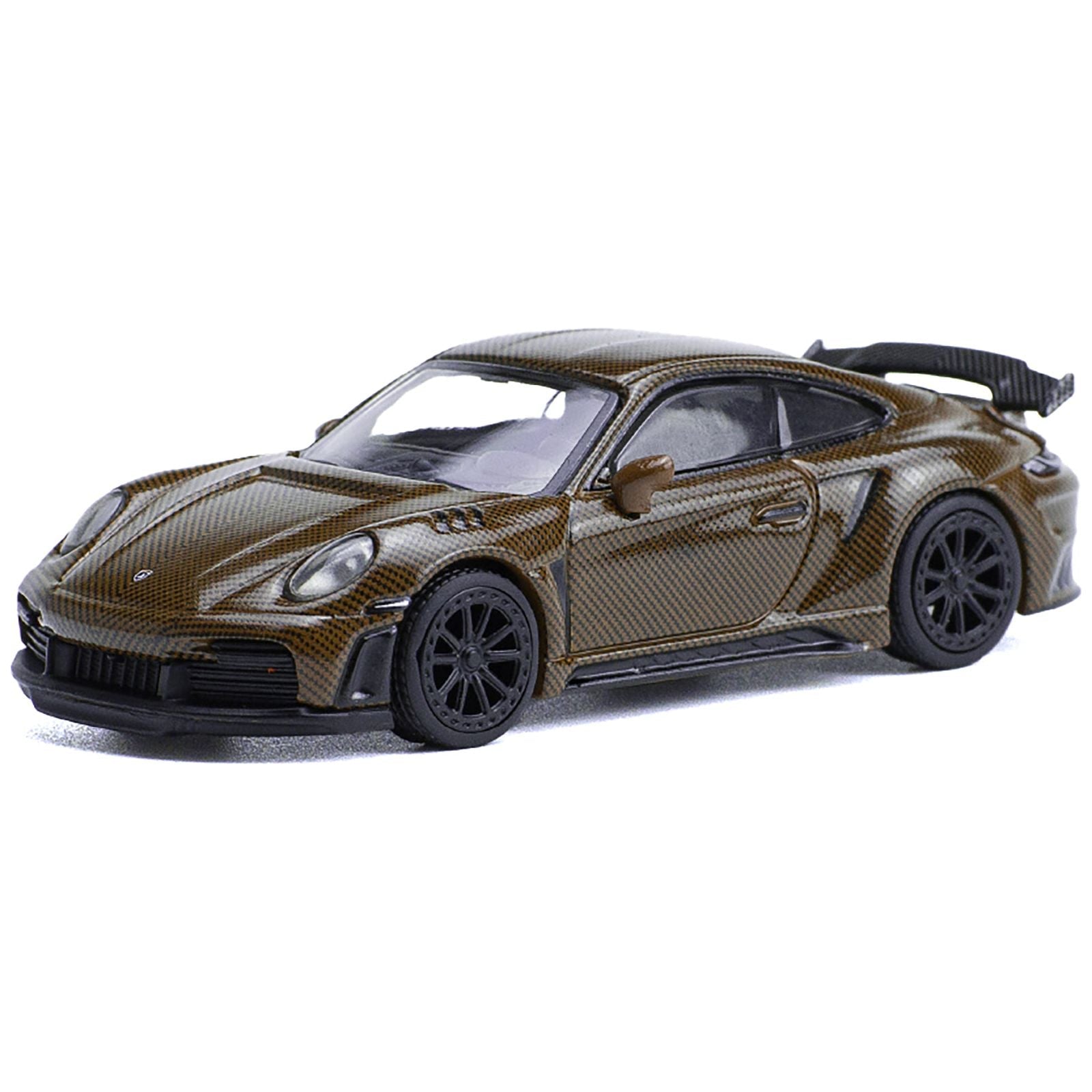 992 Stinger GTR Brown Carbon 1/64 Diecast Model Car by Pop Race - Pop Race - ModelCars.com
