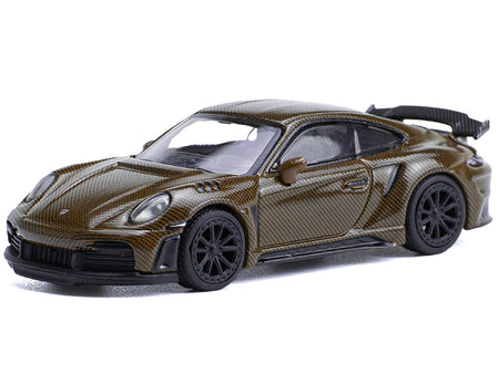992 Stinger GTR Brown Carbon 1/64 Diecast Model Car by Pop Race-Pop Race-ModelCars.com