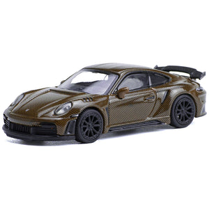 992 Stinger GTR Brown Carbon 1/64 Diecast Model Car by Pop Race