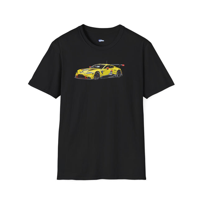 Vector Art 2018 Aston Martin Vantage GTE #95 Sorensen - Thiim - Turner Le Mans PRO -  Unisex T-Shirt