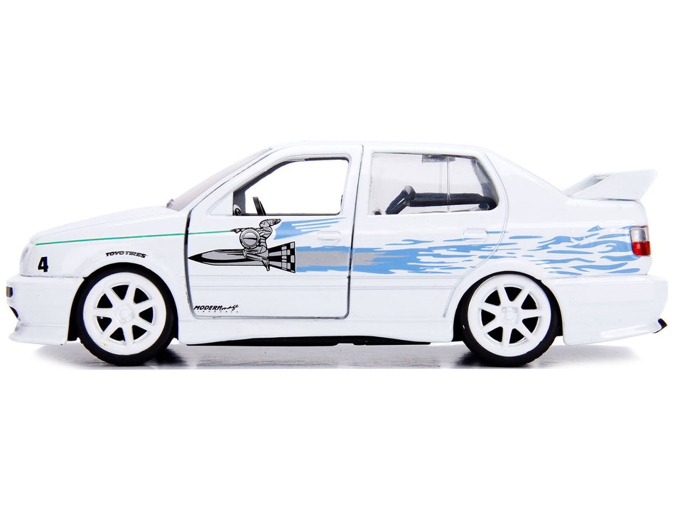 Jesse's Volkswagen Jetta White "Fast & Furious" Movie 1/32 Diecast Model Car by Jada