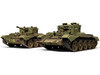 Level 3 Model Kit Cromwell Mk.IV / Mk.VI Cruiser Tank with 2 Scheme Options 1/35 Plastic Model Kit by Airfix