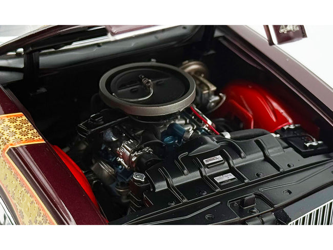 1970 Oldsmobile 442 W30 "Berejik Olds" Brown with Gold Graphics Limited Edition to 402 pieces Worldwide 1/18 Diecast Model Car by ACME