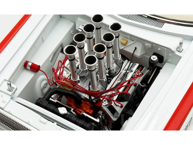 426 Injected HEMI Engine Replica from "1965 Dodge Coronet AWB" 1/18 Model by ACME