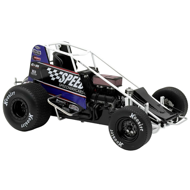 Winged Sprint Car #48 Danny Dietrich "Weikert's Livestock - Speedway Cars" Gary Kauffman Racing (2025) 1/18 Diecast Model Car by ACME