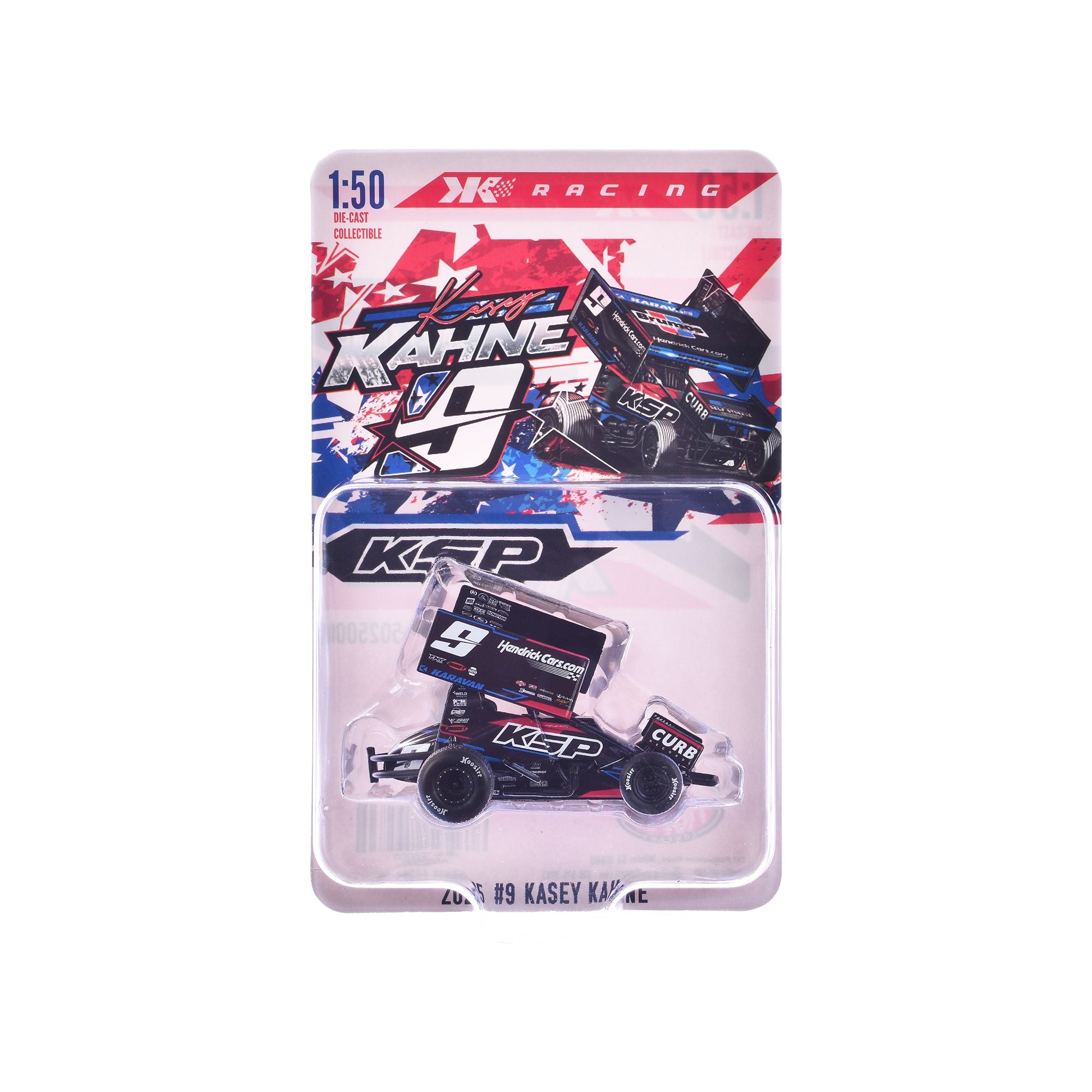 Winged Sprint Car #9 Kasey Kahne "KSP - Hendrick Cars" (2025) 1/50 Diecast Model Car by ACME