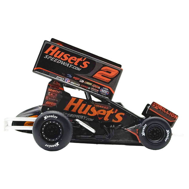 Winged Sprint Car #2 David Gravel "Huset's Speedway" (2025) 1/50 Diecast Model Car by ACME