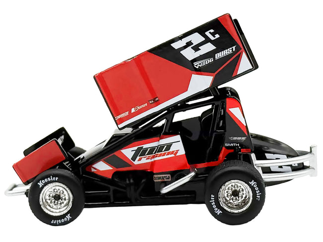 Winged Sprint Car #2C Cole Macedo "Two C Racing" (2025) 1/50 Diecast Model Car by ACME