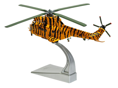 Tiger-striped AA27006-4 Helicopter Model