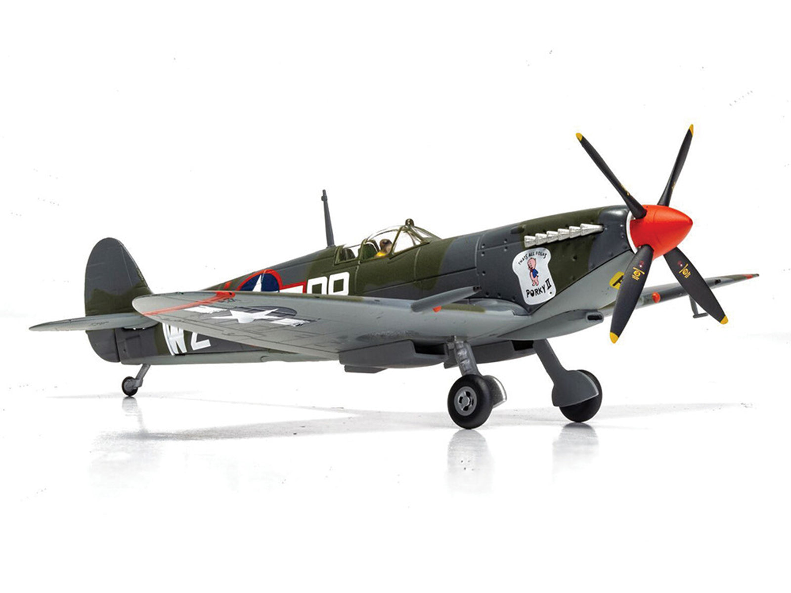 WWII Spitfire AA29104-3__75242, model aircraft